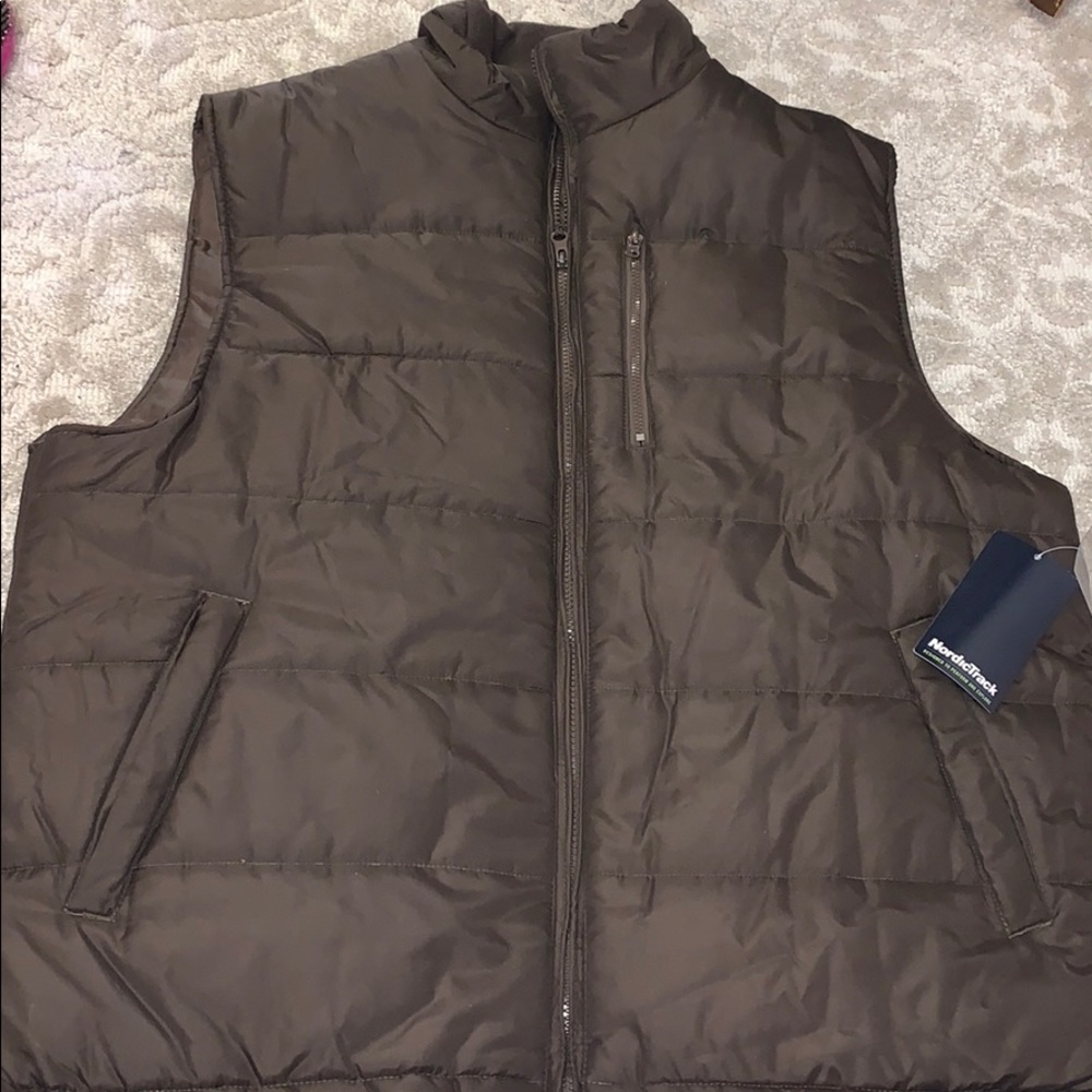 Brown vest
